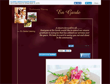 Tablet Screenshot of engardecatering.com